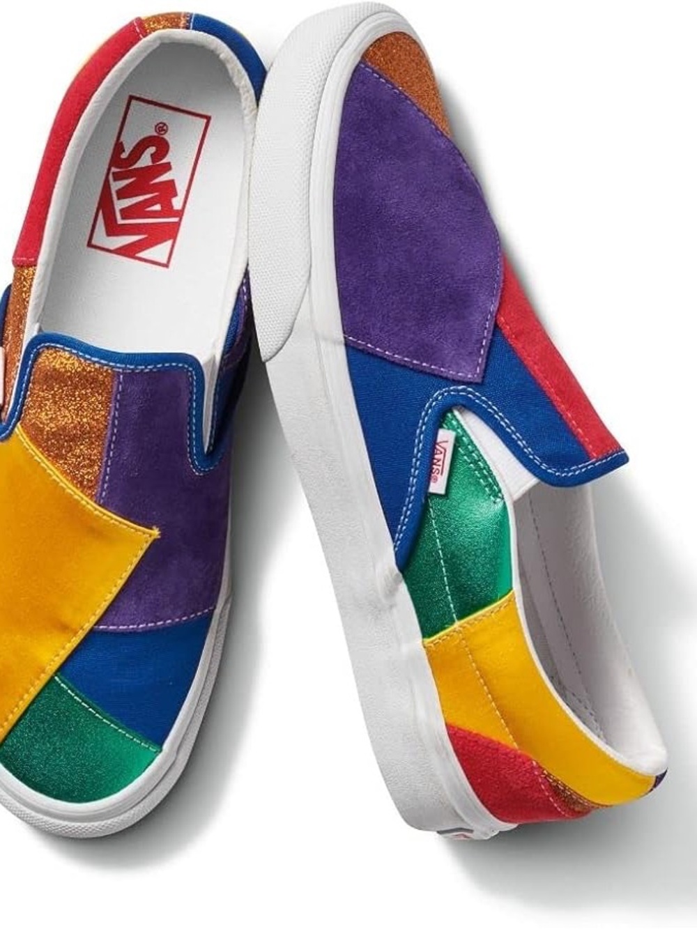 Vans Classic Slip-On Pride Patchwork shoes